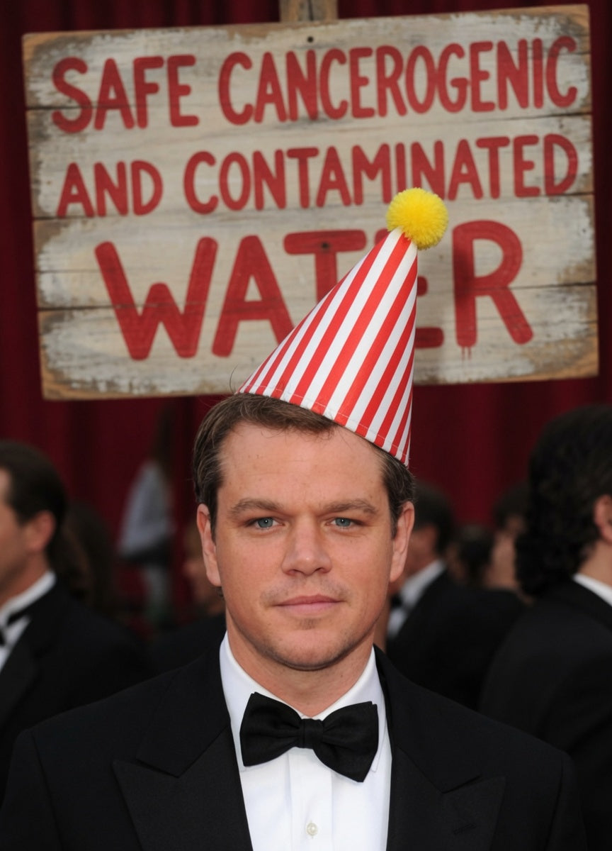 Falsus in uno, falsus in omnibus: 💎💎Water.org aka When a clown moves into a palace, he doesn't become a king. The palace becomes a circus.💎💎